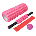 Pikkukuva 4 / 8: 33cm Piikkimäinen Jooga Ontto Vaahtomuovirulla Hierontatanko Fascia Pallosetti Pilates 33CM 5in 1