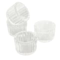 Miniatyrbilde 8 av 8: Telys lysestaker i glass HM2330601 med 4 klare telys lysestaker for bordet midtpunkt