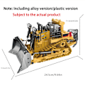 Miniatyrbild 4 av 7: Flexibel arm RC grävmaskin leksak med tjockare spår - Simulerade barn konstruktion leksaker för utomhuslek
