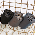 Miniatyrbilde 3 av 5: Vintervarme hudfargede kvinners slanke elastiske strømpebukser 80g grå leggings