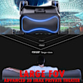 Pikkukuva 5 / 8: VR-kuulokkeet kaukosäätimellä 3D-lasit Virtuaalitodellisuuskuulokkeet VR-peleihin ja 3D-elokuviin