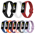 Miniatyrbilde 3 av 8: Myk silikonstropp som er kompatibel med Samsung Galaxy Fit 2 R220 Sports Smart armbåndsrem