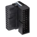 Miniatyrbilde 5 av 8: Hovedkort styrekontakt Flerlags kretskort USB3.0 Roter 90° albue 19P/20P vertikal pinadapter