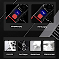 Miniatyrbillede 4 af 5: 360 Graders Roterende LED Arbejdslampe 2 i 1 Inspektionslygte - 4.2 x 3 x 4cm