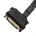 Pikkukuva 4 / 5: Jäähdytystuulettimen adapterikaapeli, 15-nastainen SATA - 4 x 3-nastainen / 4-nastainen 12V PC-kotelotuulettimen virtalähdekaapeli
