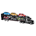 Miniatyrbilde 2 av 8: 1:48 Biler Transport Lastebil Leke Modell Legering Avtakbar Seks Biler Barn Transport Kjøretøy Simulering Modell for 3 År Gamle + (Svart )