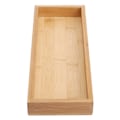 Miniatyrbild 7 av 8: Serveringsbricka i massiv bambu i japansk stil Fruktte Frukostserveringsbricka (28*10,2*3 cm)