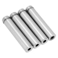 Miniatyrbilde 4 av 8: 4 stk rustfritt stål 12*60 / 12*80 mm reklamespiker hule glass-standoff-holder (12*60 mm)