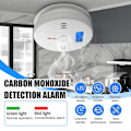 Miniatyrbild 2 av 5: Digital Kolmonoxid (CO) Detektor Alarm Batteridriven Varningslarm Sensor