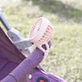 Miniatyrbild 3 av 5: Bärbar Batteridriven Fläkt med Flexibel Stativklämma - Uppladdningsbar USB Handhållen Kylfläkt för Resa, Bil, Barnvagn - Liten och Praktisk