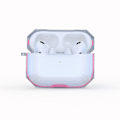 Miniatyrbild 1 av 5: TPU Anti Drop Earphone Protective Case Transparent Soft Shell Earbud Cover for IOS Earbuds Pink for IOS Earbuds New Generation 3