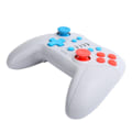 Miniatyrbild 5 av 8: Bluetooth Gamepad Programmerbar spelkontroll 3 hastighetsvibrationsjustering Passar för Switch ProGrå