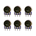 Miniatyrbilde 5 av 5: Wh148 Potensiometer Kit B1/2/5/10/20/50/100/500k 1m 15mm Lineær Taper Rotary Sett