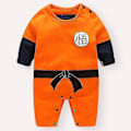 Miniatyrbild 3 av 4: Anime Baby Rompers - Söt och mysig nyfödd Akatsuki Frieza Vegeta Luffy Tanjiro bomullsoutfit för pojkar och flickor Storlek 66 3*6 månader ED80B4