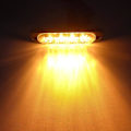 Pikkukuva 5 / 5: Auton LED-hätävilkut - 4 osan sarja älykkäällä sirulla ja 4 LED-korostushelmellä (keltainen)