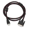 HD Multimedia Interface til DVI-kabel DVI 24+1 til HD Multimedia Interface-kabel til Raspberry Pi 1,4m/4,6ft