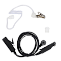 Miniatyrbillede 1 af 8: Komfortable ørepropper Luftledning Ørestykke Headset med PTT-knap til Baofeng UV-9R