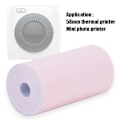 Miniatyrbild 7 av 8: 10 rullar rosa thermal kvittotryckpapper för 58 mm thermal