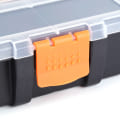 Miniatyrbillede 8 af 8: To-lags plastik Heavy duty Komponenter Opbevaringsboks Case Organizer Små dele Værktøjskasse