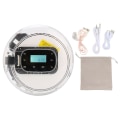 Miniatyrbillede 1 af 8: Bærbar CD-afspiller Multifunktion USB C Genopladelig bil-cd-afspiller med høretelefoner til Home Travel Car