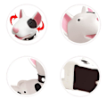 Pikkukuva 4 / 5: Bull Terrier -tyylinen koristeellinen ovisuojus kotiin, toimistoon ja luokkahuoneeseen