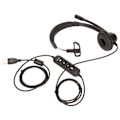 Miniatyrbilde 5 av 8: USB Business Headset Støyreduksjon Enkelsidige ørehodetelefoner Støtter samtalevolumjustering Mikrofondemping