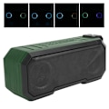 Pikkukuva 8 / 8: X8 True Wireless Bluetooth 5.0 -kaiutin IPX7 vedenpitävä valaistu ulko subwoofer Vihreä