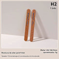 Miniatyrbilde 1 av 5: 1 stk. Neglepleiesvamp Blandet Sandpapir og Dobbeltsidig Pusser for Manikyr Holdbare Negleprodukter H2
