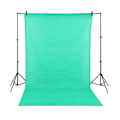 Pikkukuva 3 / 5: Vihreä tausta 1,6x2 metriä / 5x6,5 jalkaa Vihreä tausta Chromakey Vihreä Polyesteri Vihreä Tausta Rullattava Taitettava Kannettava Vihreä Tausta Videopelaamiseen S
