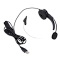 Miniatyrbillede 4 af 8: USB-headset med støjreduktion til callcenter med mikrofon mute-kontrol til forretningsmøder og kundeservice