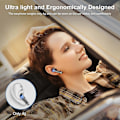 Pikkukuva 4 / 5: Langattomat Bluetooth-kuulokkeet, 2023 Bluetooth 5.3 -kuulokkeet ENC-kohinanvaimennuksella, 40 tunnin toistoaika LED-näytöllä, Hi-Fi-stereoääni, IP7