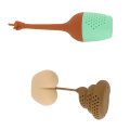 Miniatyrbillede 7 af 8: Funny Tea Infuser Fake Poop Food Grade Elastisk Silikone Nem at bruge Søde te-sier til festkontorbar