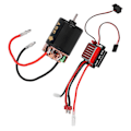 Pikkukuva 3 / 8: 540 Harjattu moottori 360A ESC T-pistokkeella, sopii tamiya 1/10 RC Car Model35T