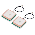 Miniatyrbild 1 av 8: 2st GPS passiv antenn keramisk högförstärkning 28DBI GPS-modul för busshållplatsmeddelanden