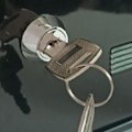 Miniatyrbillede 4 af 5: Kid Møntbank Digital kombinationslås Sikkerhed Pengespareboks med møntslidsnøgle Sort