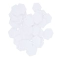 Miniatyrbilde 4 av 8: 100 stk PatchWork-mal Hex Papirmodellbrett Quilting Syhåndverk DIY Sømbåndsverktøy (22mm Hex)