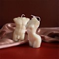Miniatyrbillede 4 af 5: Silikone stearinlysfremstillingssæt - Lav hjemmelavede sojastearinlys med voks og harpiks (timeglas)