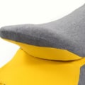 Miniatyrbillede 7 af 8: Memory Foam Nap Pillow Office Noon Sleeping Pillow School Table Desk Pillow for Students Lemon Yellow 38x33x15cm