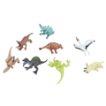 Miniatyrbillede 2 af 8: 8 stk. Dinosaur Model Sæt Mini Simuleret Sød Levende Dinosaur Legetøj Hjem Indretning Gave til Børn 8 stk. / Sæt