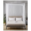 Miniatyrbillede 2 af 5: Hvid Enkeltseng Myggenet - 2,2m x 180cm x 190cm