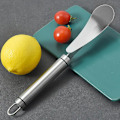 Miniatyrbillede 2 af 5: Rustfrit Stål Appelsin Citrusskræller - Buet Håndtag, Nem at Bruge - Sæt af 2