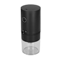 Miniatyrbillede 5 af 8: Ledningsfri Elektrisk Kaffebønnekværn USB-opladning Bærbar Akryl Transparent Synlig til Hjemmekøkken Sort