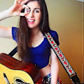 Miniatyrbild 4 av 5: 10 st Gitarrband - Gitarrband i bomull med ändar i fullnarvläder för bas, elgitarr och akustisk gitarr - Presenter till barn, män och kvinnor som spelar gitarr