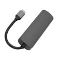 Pikkukuva 8 / 8: USB C -keskitin 6-in-1 SD/TF-kortinluku TypeC-sovitin telakointiasema OS X Lenovo Dell -laitteille