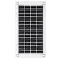 Miniatyrbillede 4 af 8: 10W 18V Solcellepanel Modul 12V Telefonoplader SemiFleksibel Dual USbDC Output
