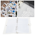 Miniatyrbillede 5 af 8: Opbevaringsalbum til dekorative DIY-scrapbooking, skæredåse, stencil, PVC3-gitter