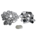 Miniatyrbild 1 av 8: 100 uppsättningar Blank Button Badge Parts Set DIY för knapptillverkningsmaskin Rostskyddande knapptillbehör för hantverk 75 mm/2.95in