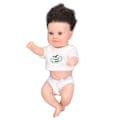 Miniatyrbild 3 av 8: Nyfödd babydocka 12 tum silikon söt naturtrogen spädbarnsdocka med kläder födelsedagspresent heminredning pojke docka