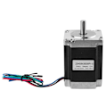 Miniatyrbilde 3 av 8: 3A 2-fase trinnmotor 1,8° 23HS8430 trinnmotor 8 mm akseldiameter