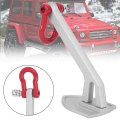 Miniatyrbilde 5 av 8: 1/10 RC bil metall vinsj anker jord bakken dekorasjonsverktøy Passer for Axial SCX10 D90 HPISilver